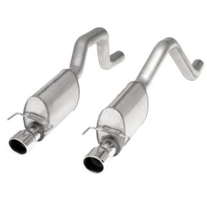 Chevrolet Corvette Performance Exhaust - Rear - Stainless Works - Cat Back with Chambered Mufflers - `06-`13